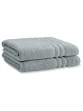 Catherine Lansfield Set of 2 Yellow 100% Cotton Bath Sheet Towels