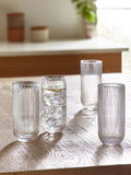 Set of 4 Clear Hollis Tumbler Glasses