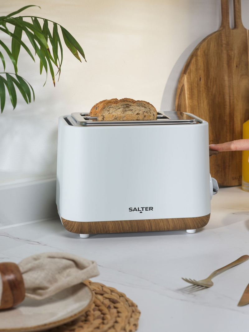 Salter White Toronto 2-Slice Toaster (British brand)