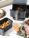 Salter grey stackable air fryer 9L, UK version