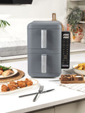 Salter grey stackable air fryer 9L, UK version
