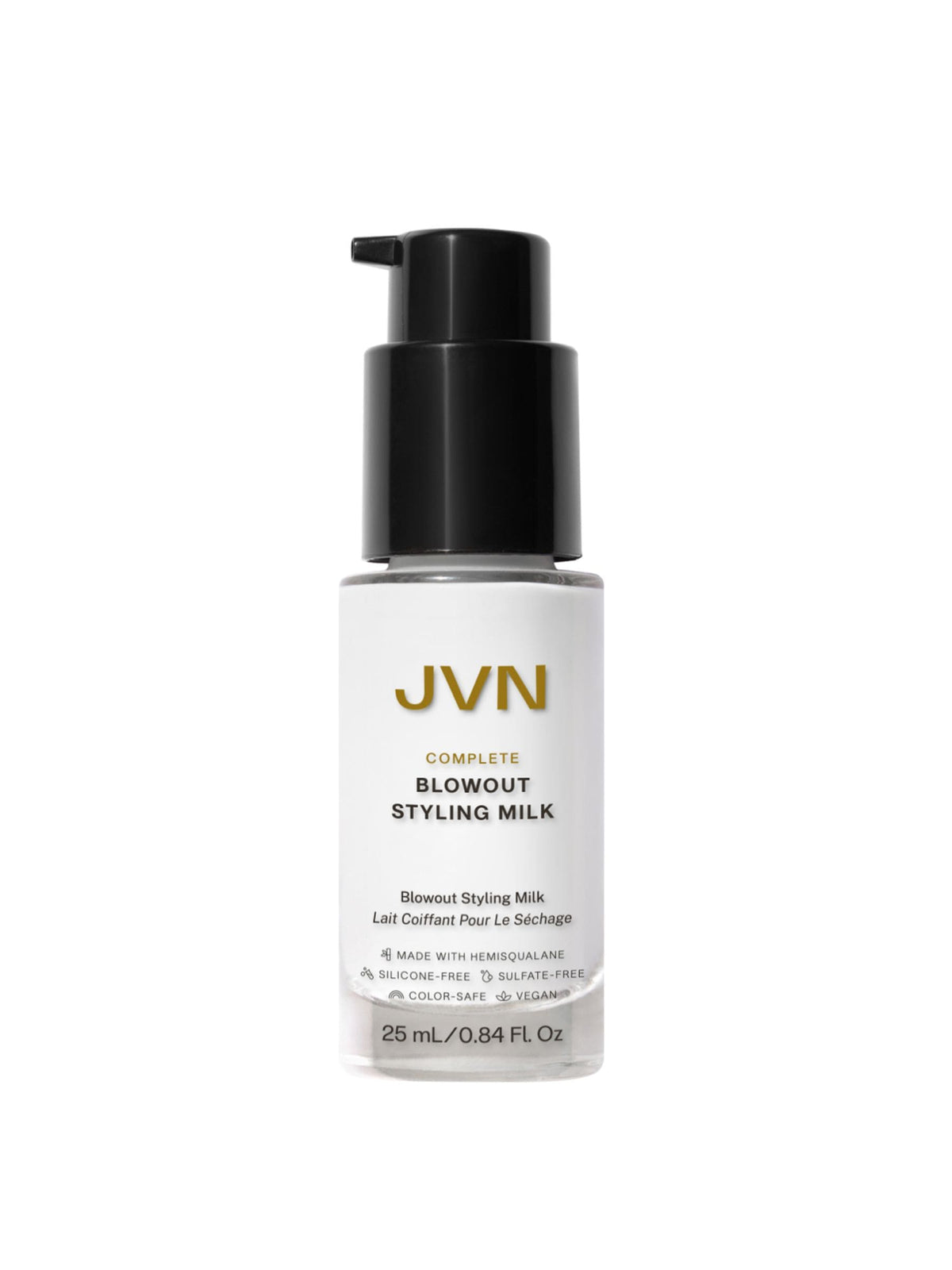 JVN Complete Blowout Styling Milk travel 25ml, UK version
