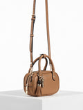 Luella Grey Ruthanna Mini Bowler bag tan brown - British product