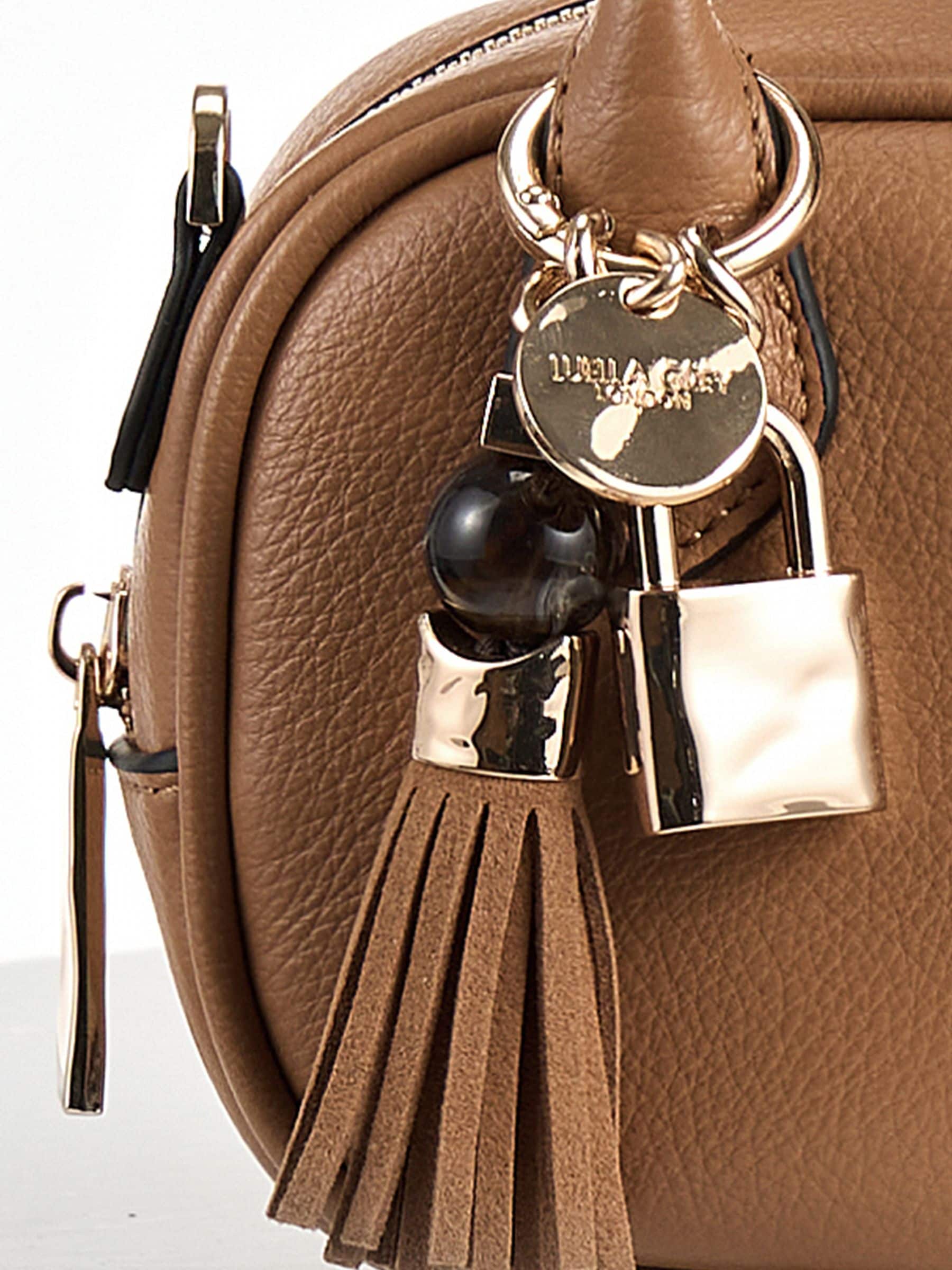 Luella Grey Ruthanna Mini Bowler bag tan brown - British product