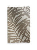 Natural Collection velvet palm leaf eyelet curtains, UK version