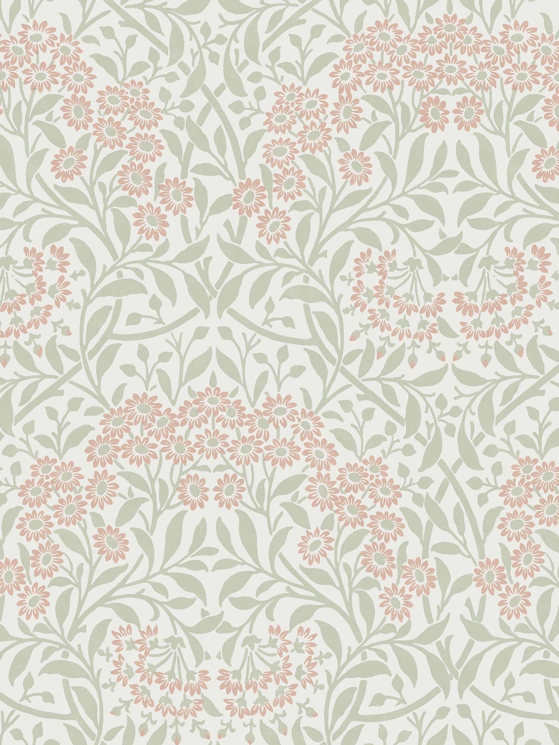 William Morris At Home Michaelmas Daisy wallpaper sample A4 - British product