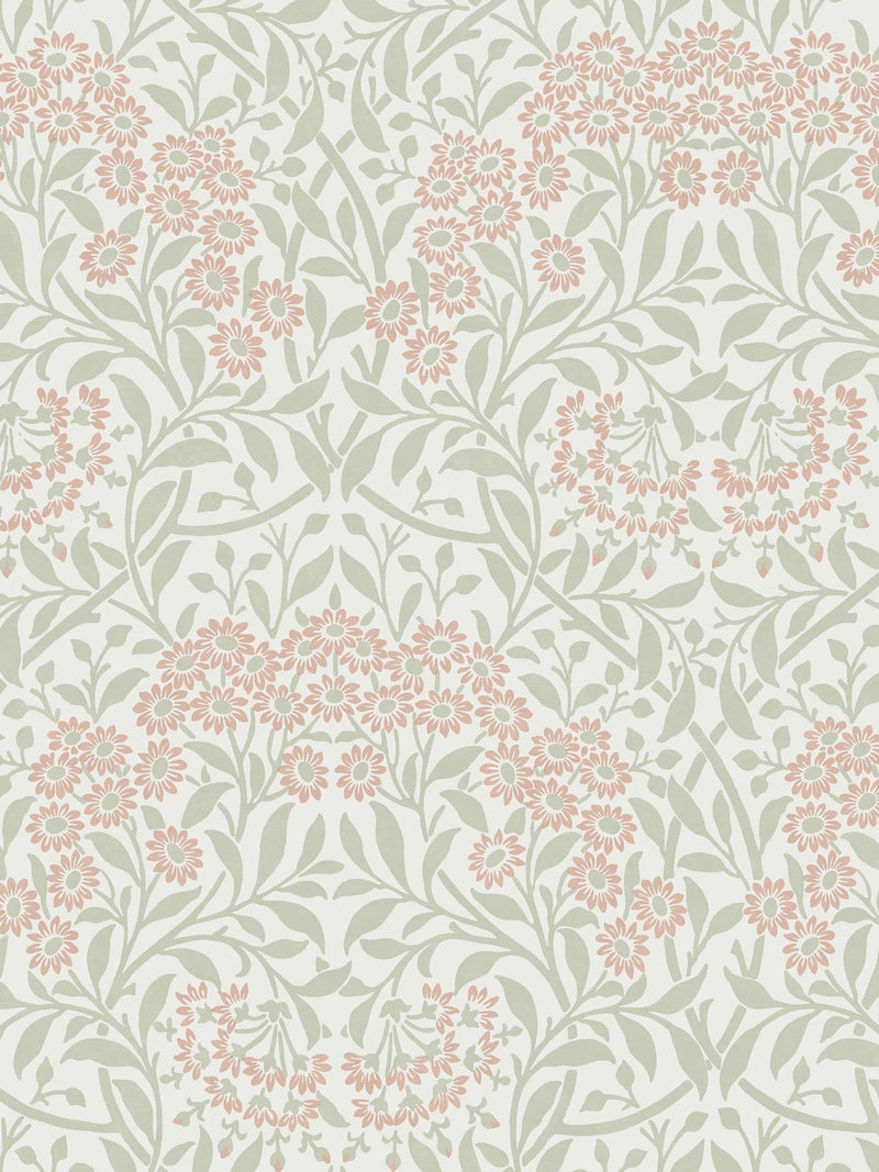 William Morris At Home Michaelmas Daisy wallpaper sample A4 - British product