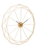 Fifty Five South Gold Genova metal wall clock 60cm - British product