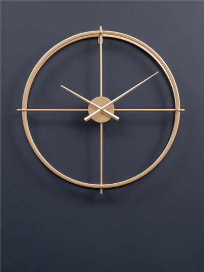 Next Fifty Five South Gold Kent 60cm Wall Clock- Buy online at McGrocer
