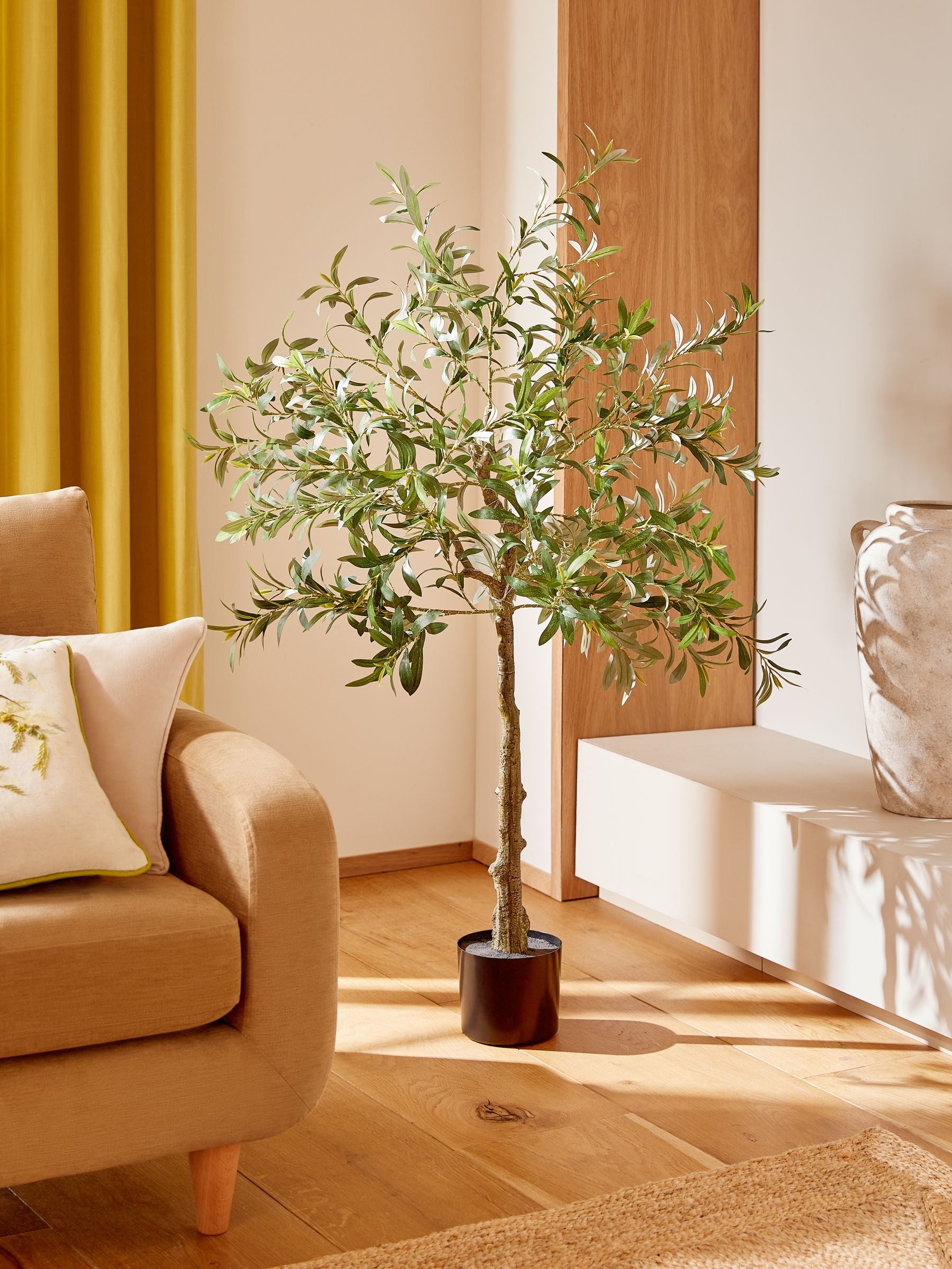 Green Artificial Light Up Olive Tree