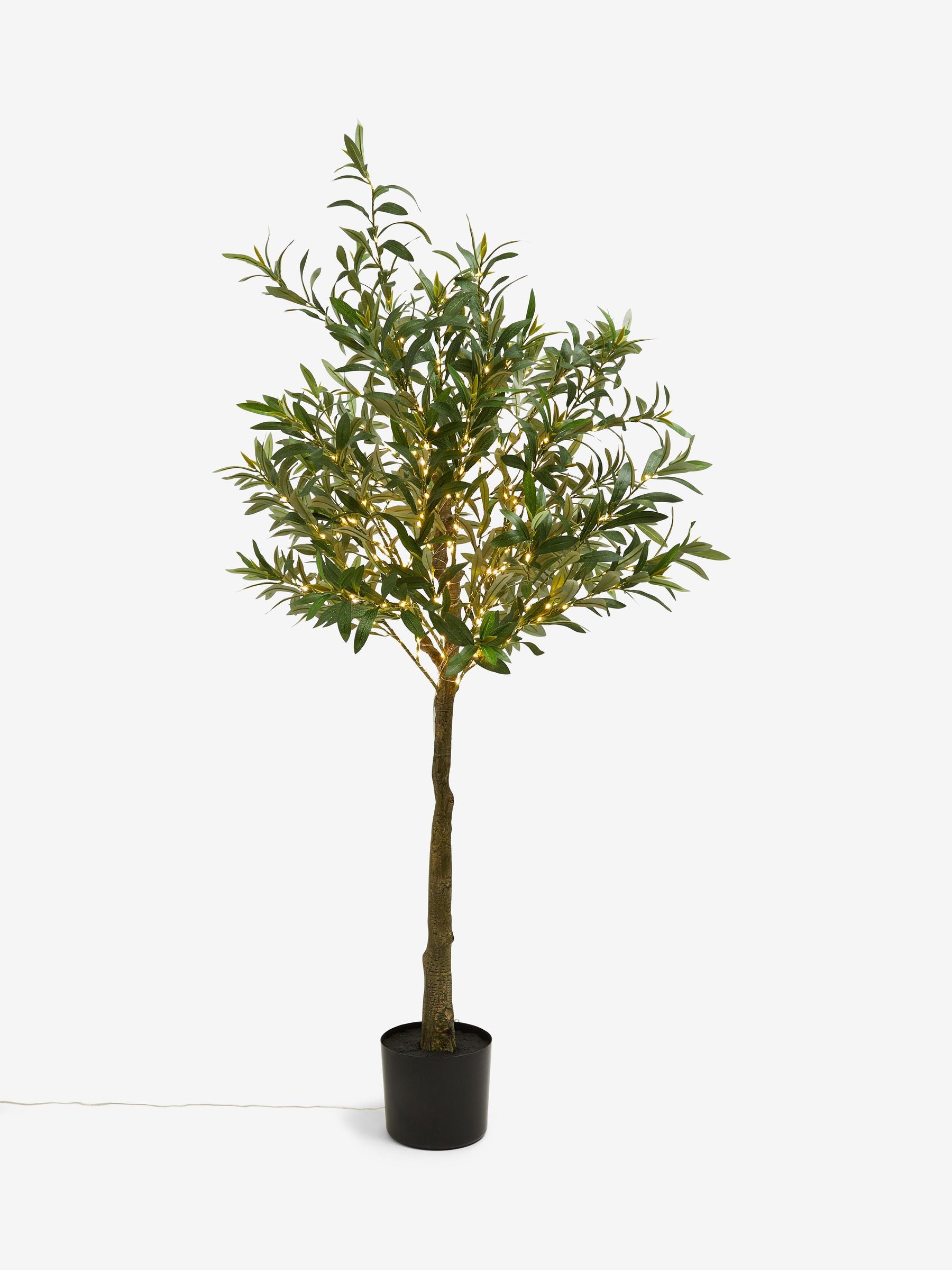 Green Artificial Light Up Olive Tree