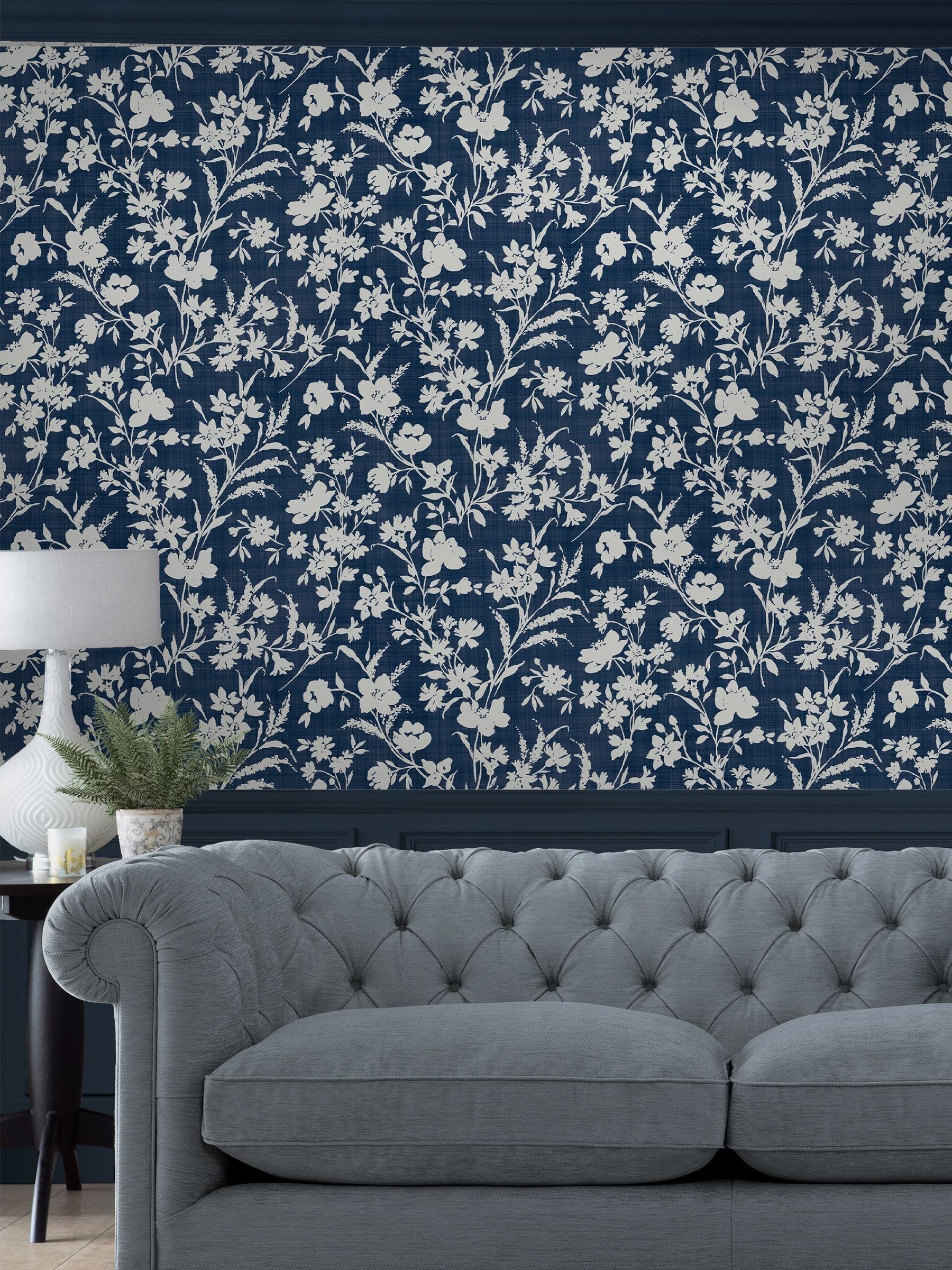 Laura Ashley Sage Green Rye Wallpaper 10m