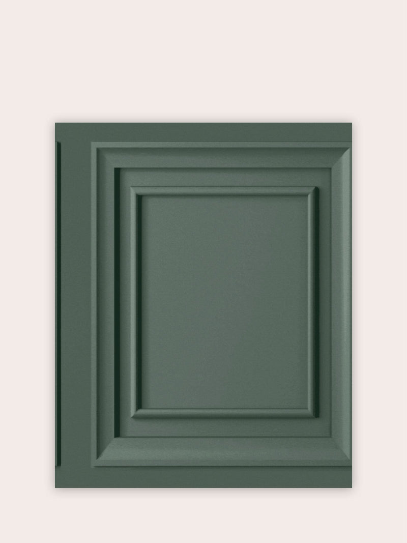 Laura Ashley Fern Green Redbrook Wood Panel 10M Wallpaper