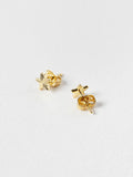 Oliver Bonas gold plated star stud earrings, imported from the UK