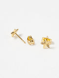 Oliver Bonas gold plated star stud earrings, imported from the UK