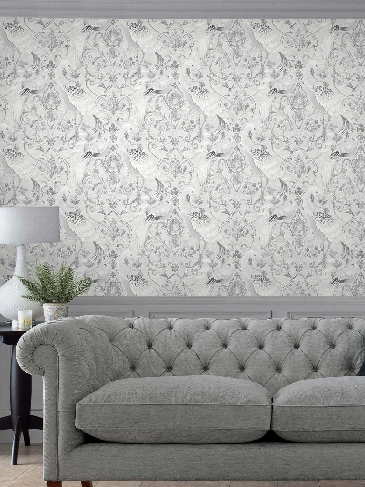 Laura Ashley Tregaron wallpaper sample A4, imported from the UK