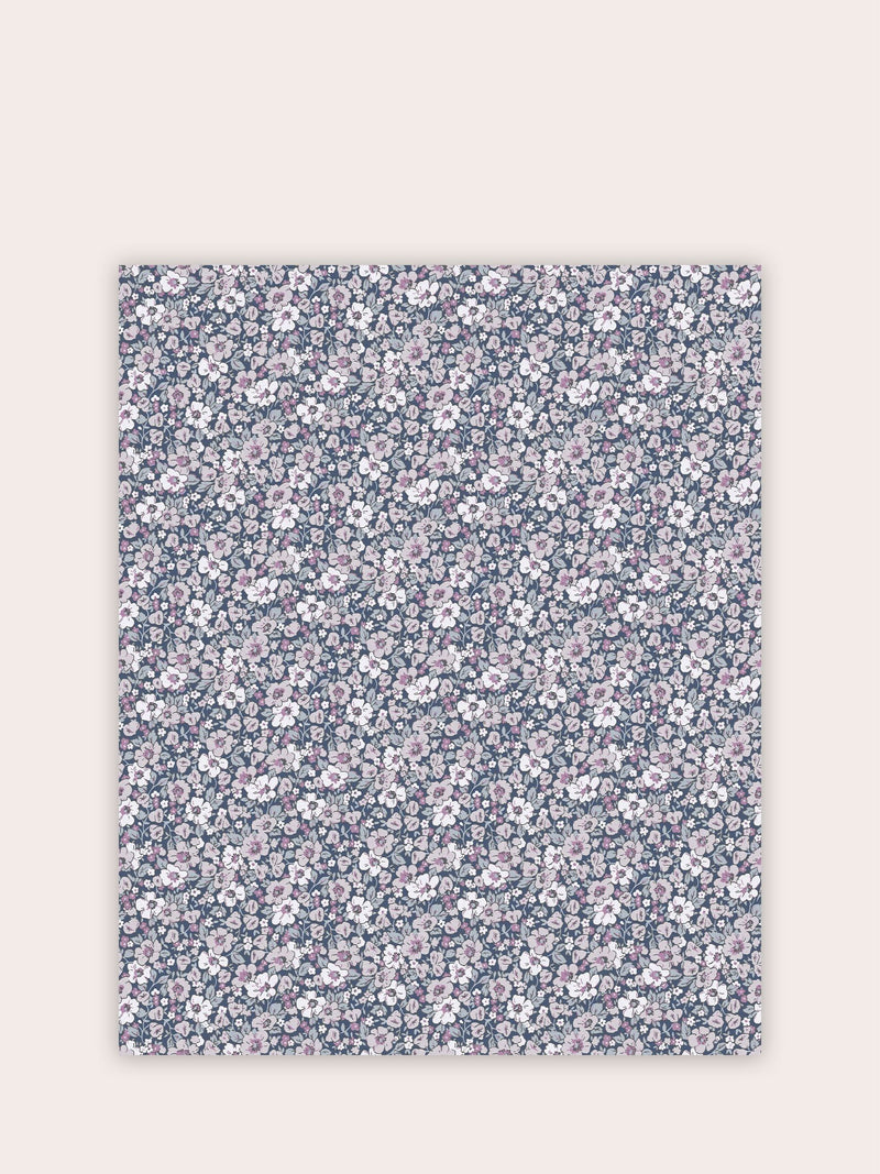 Laura Ashley Purple Libby A4 wallpaper sample (British brand)