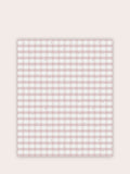 Laura Ashley wallpaper sample Pale Amethyst Purple Gingham A4, UK version
