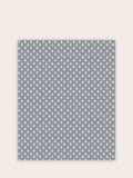 Laura Ashley wallpaper sample Slate Grey Trefoil A4 - British product