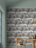 Laura Ashley Hartingdon Tapetenmuster A4, importiert aus Großbritannien