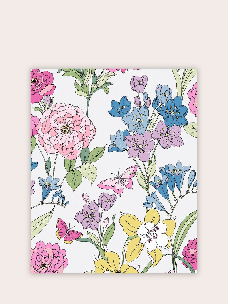 Échantillon de papier peint Laura Ashley Multi Gilly - Produit britannique