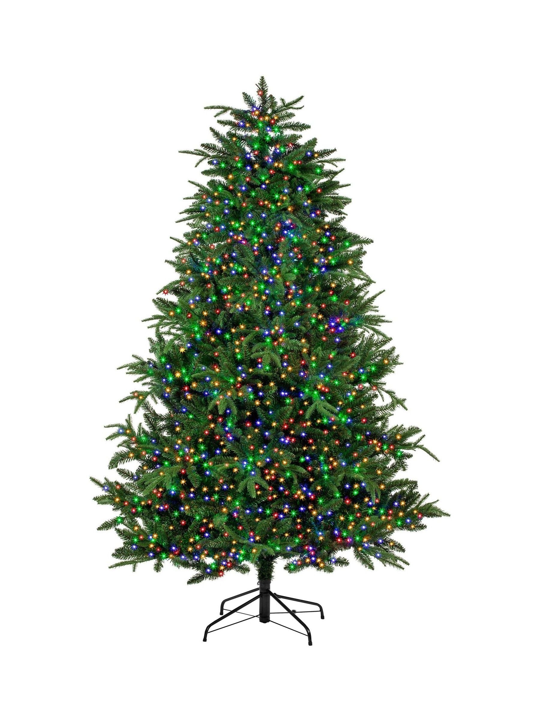 Premier Decorations Rainbow 750 LED Weihnachtsbeleuchtung mit Timer - Britisches Produkt
