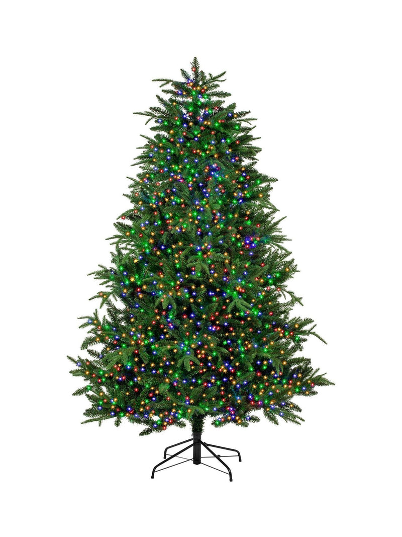 Premier Decorations Rainbow 750 LED Weihnachtsbeleuchtung mit Timer - Britisches Produkt