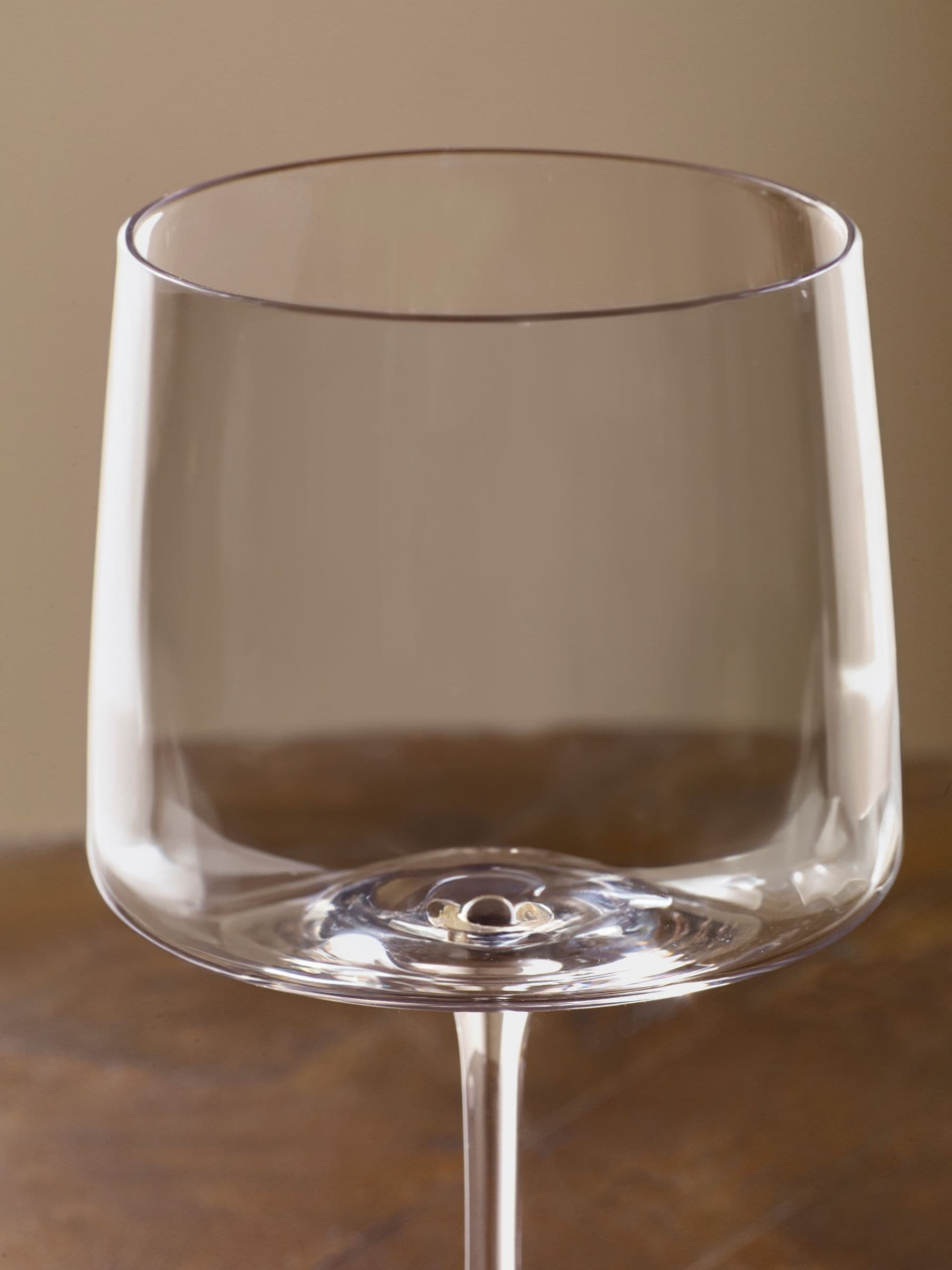 Clear angular gin glasses set of 2 (British brand)