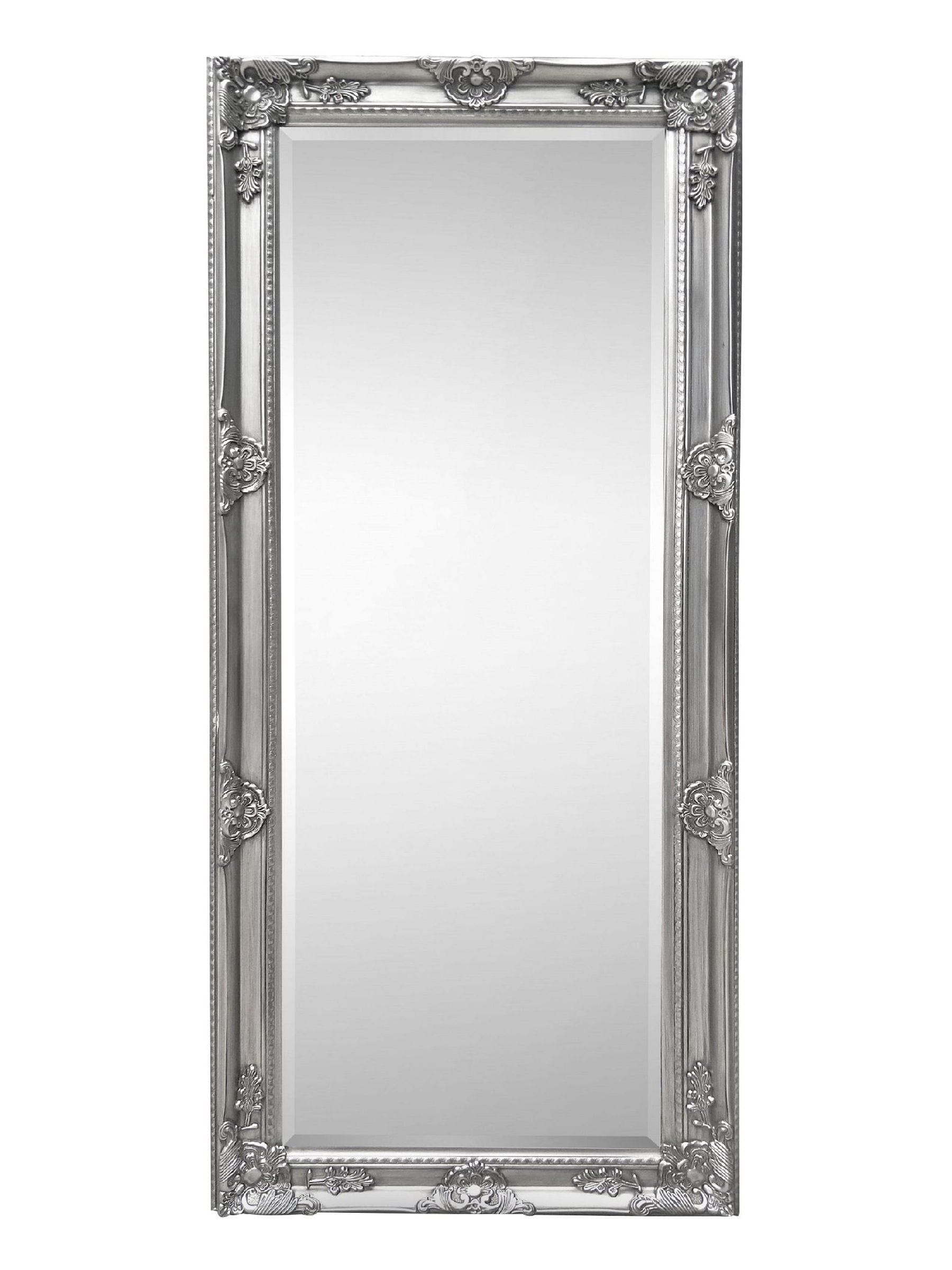 Julian Bowen pewter grey dress mirror 170cm, UK version