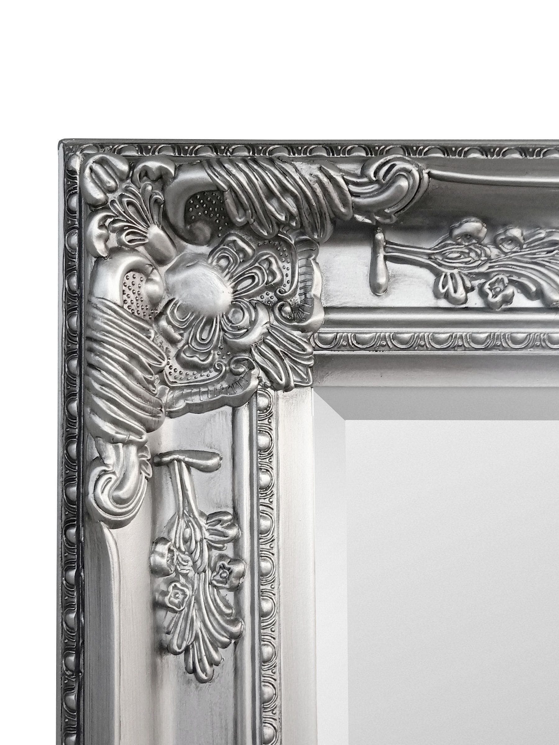 Julian Bowen pewter grey dress mirror 170cm, UK version