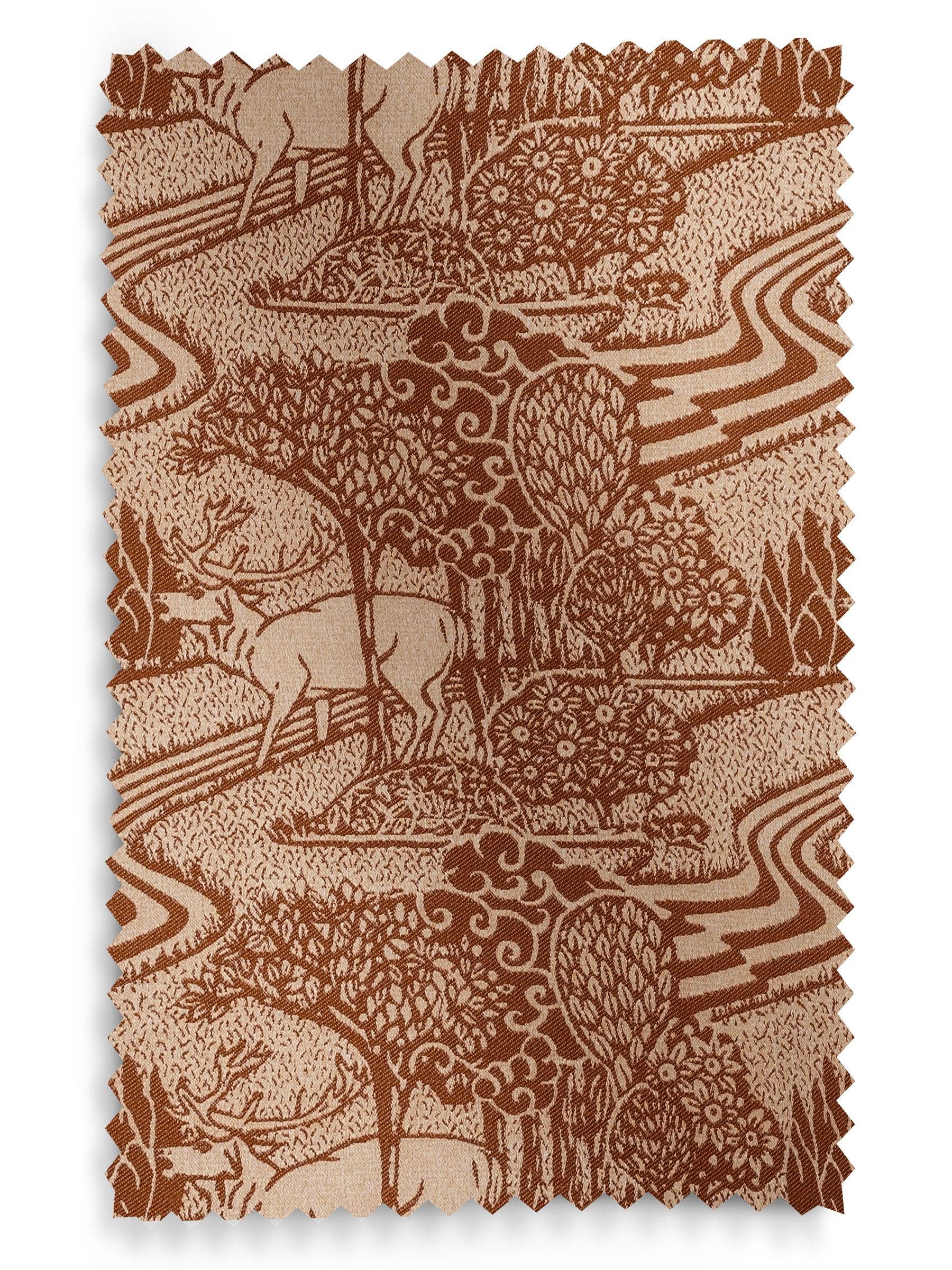 Laura Ashley Orange Trecastle Jalousie - Britisches Produkt