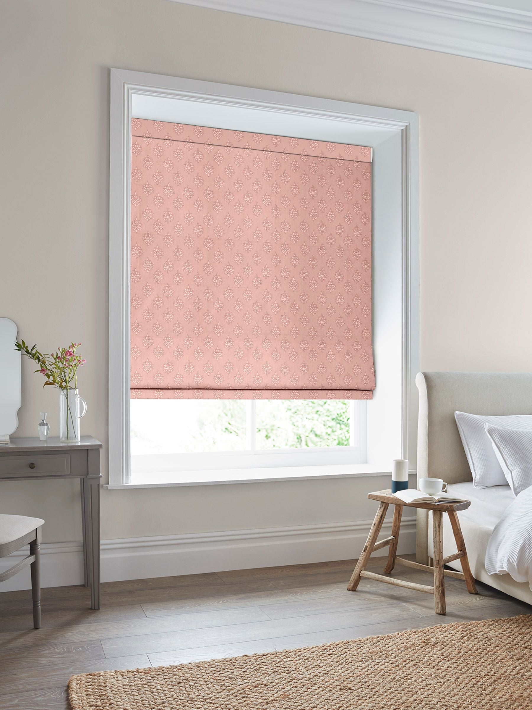 Laura Ashley pink Gower Rollo nach Maß (britische Marke)