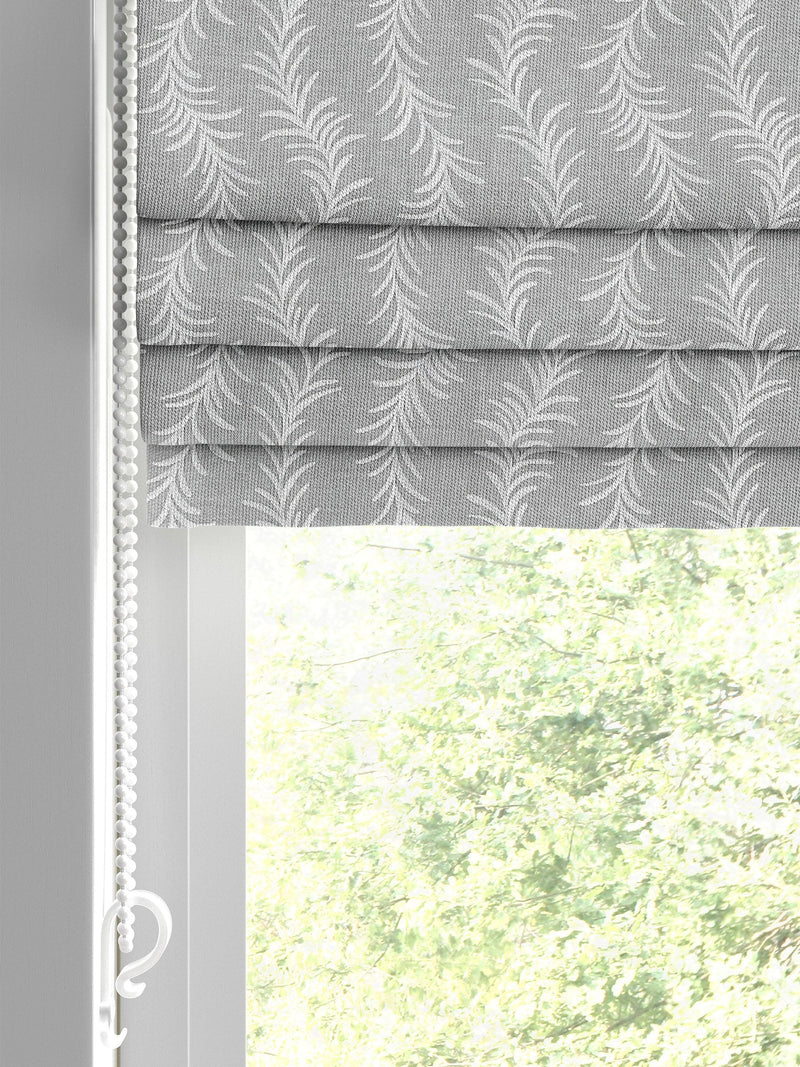 Laura Ashley Grey Dee roman blinds, UK version