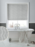 Laura Ashley Grey Dee roman blinds, UK version