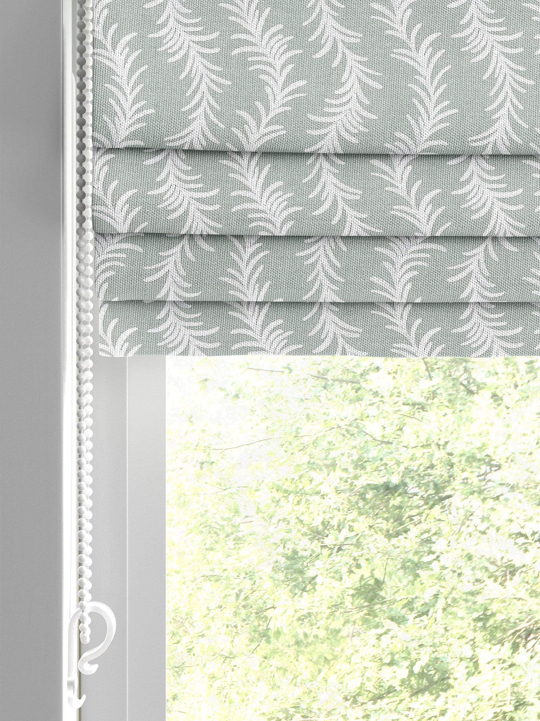 Laura Ashley Green Dee roman blind, UK version