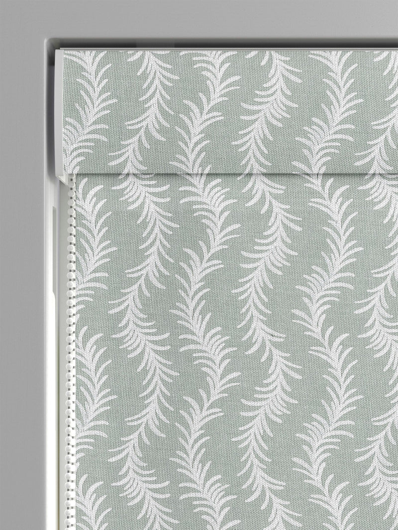 Laura Ashley Green Dee roman blind, UK version