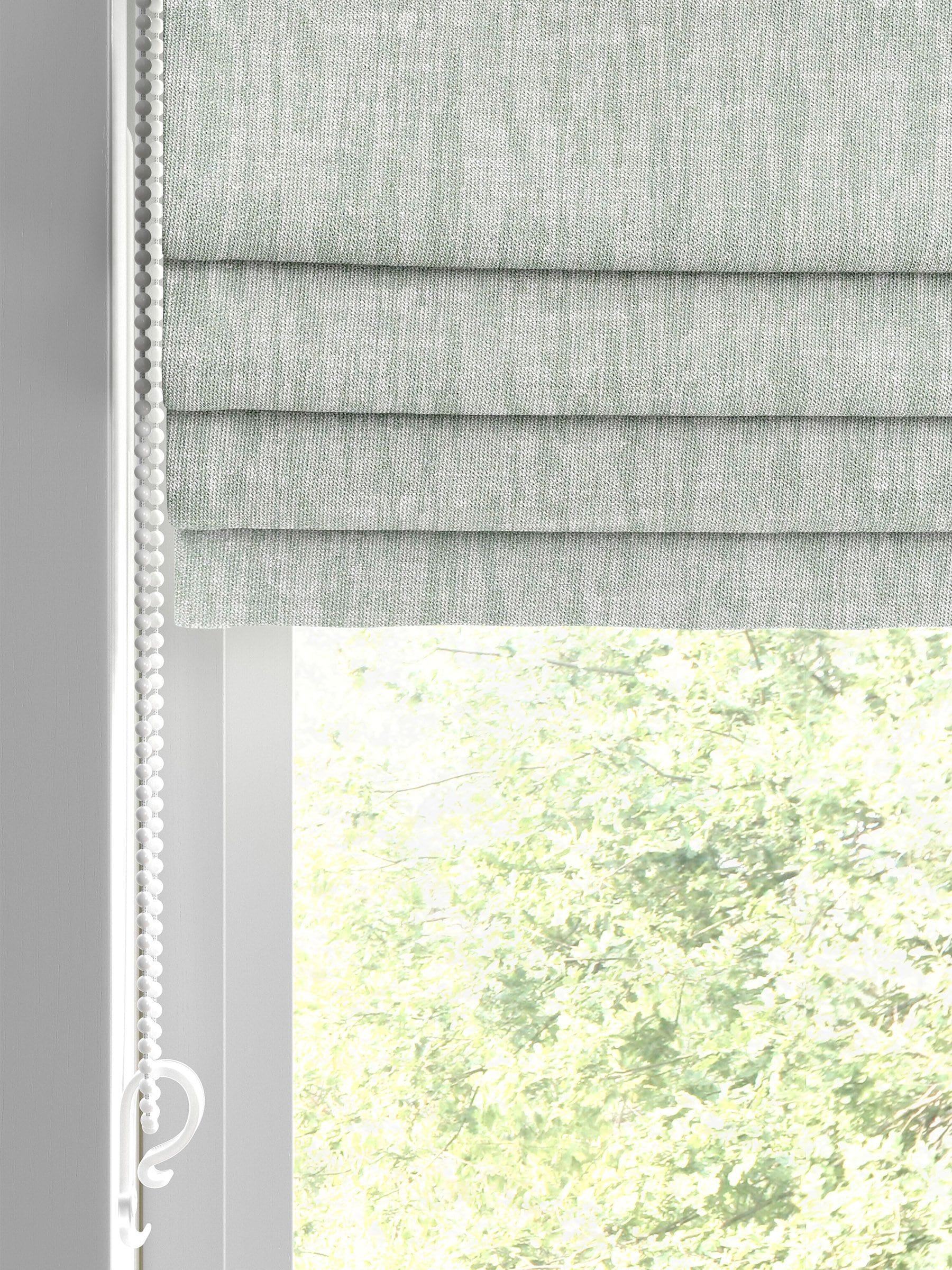 Laura Ashley Green Ambrose roman blinds made to measure, UK version