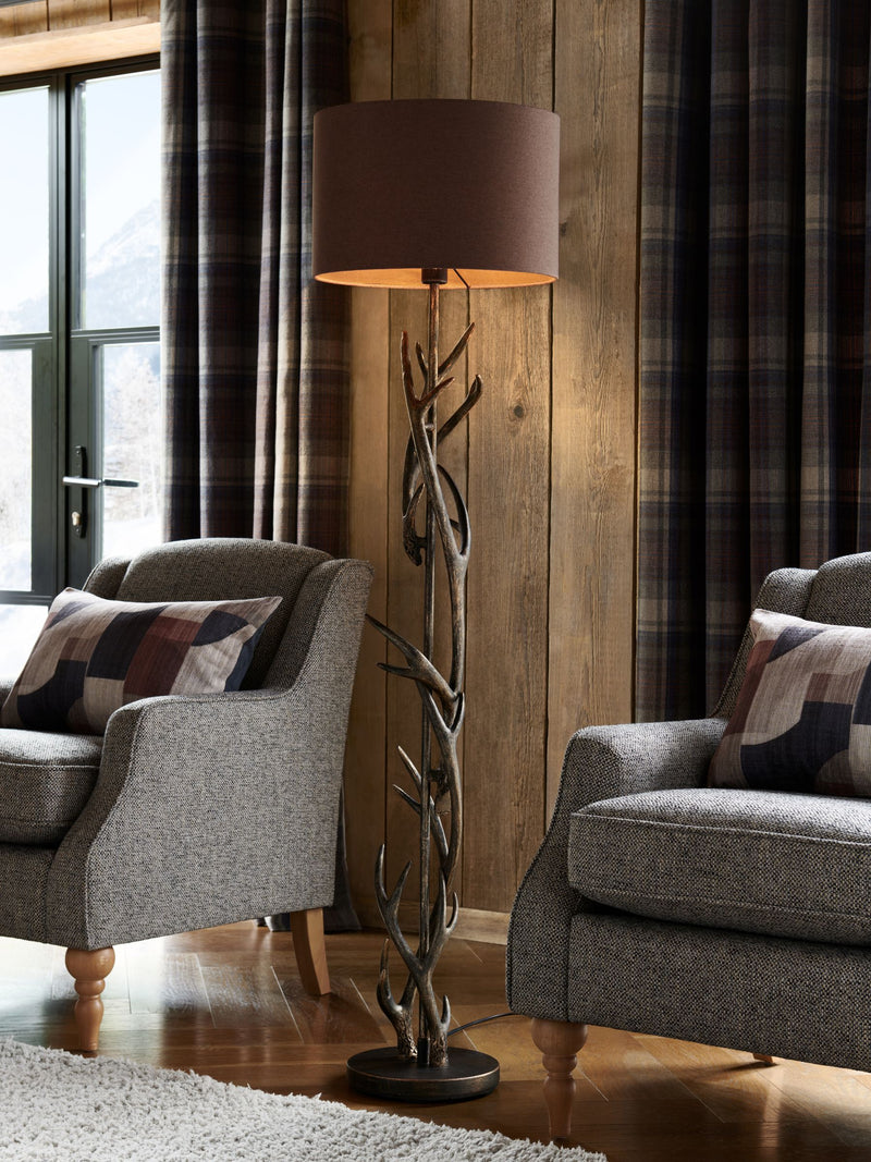 Natural Antler Floor Lamp