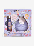 Kids mermaid apple raspberry bubble bath and body mist set, UK version
