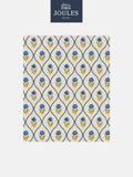 Joules Gold Trellis Floral wallpaper sample - British product