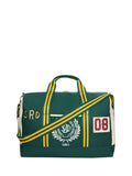 Superdry green Vintage Patch weekender bag - UK version