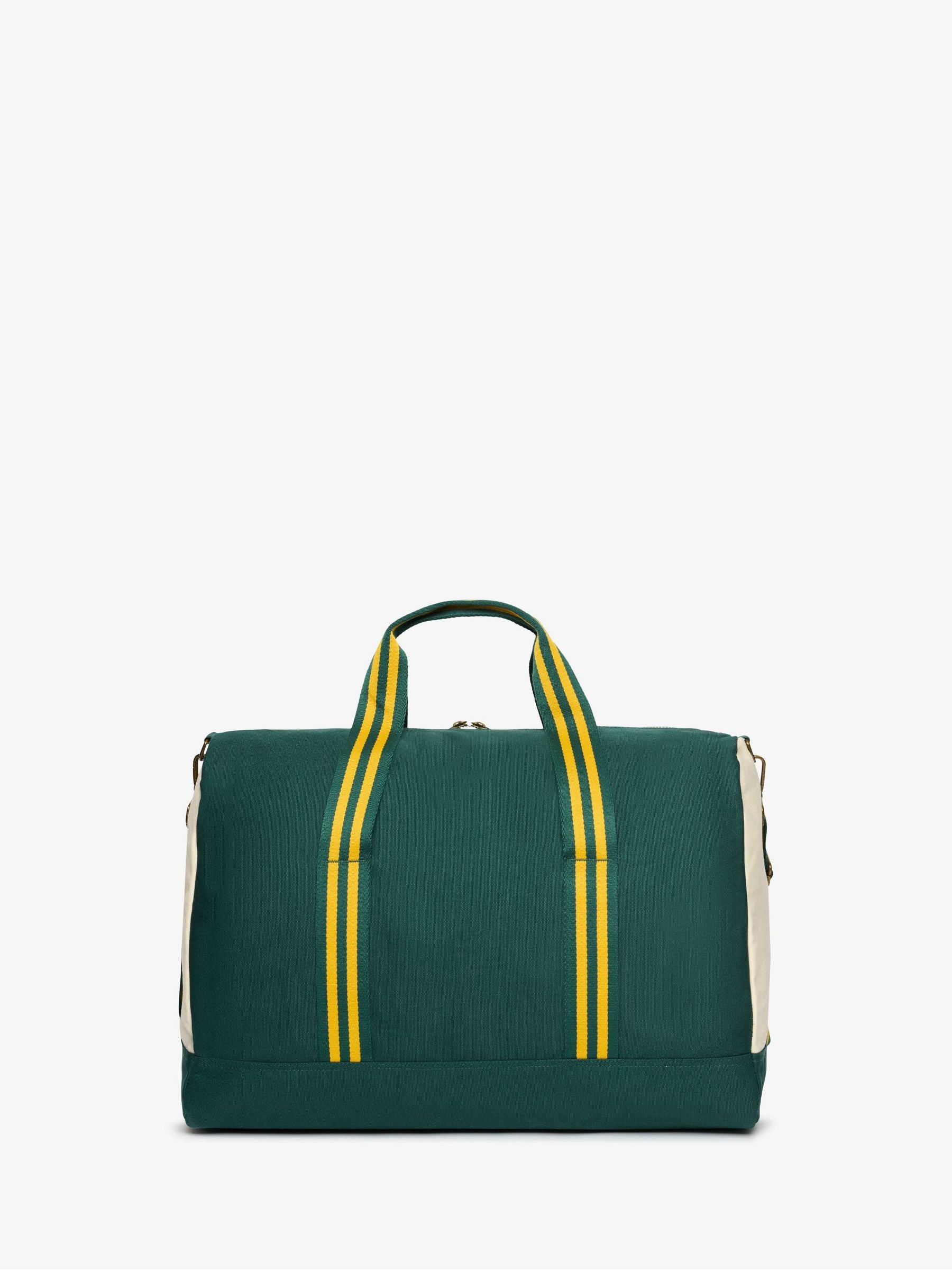 Superdry green Vintage Patch weekender bag - UK version
