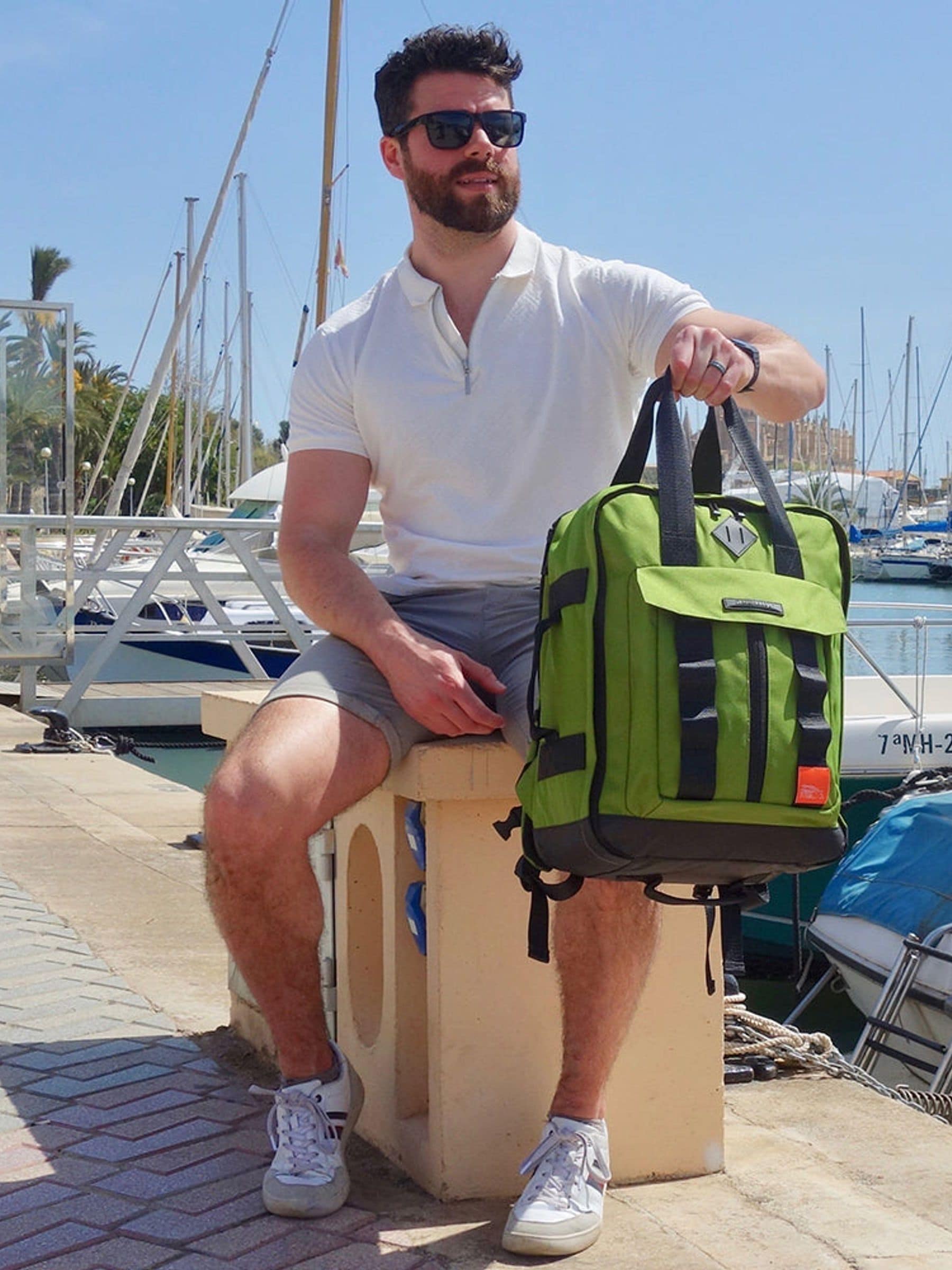 Cabin Max Green Memphis 24 Litre 40cm Travel Backpack