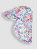 JoJo Maman Bébé pink pastel floral sun hat (British brand)