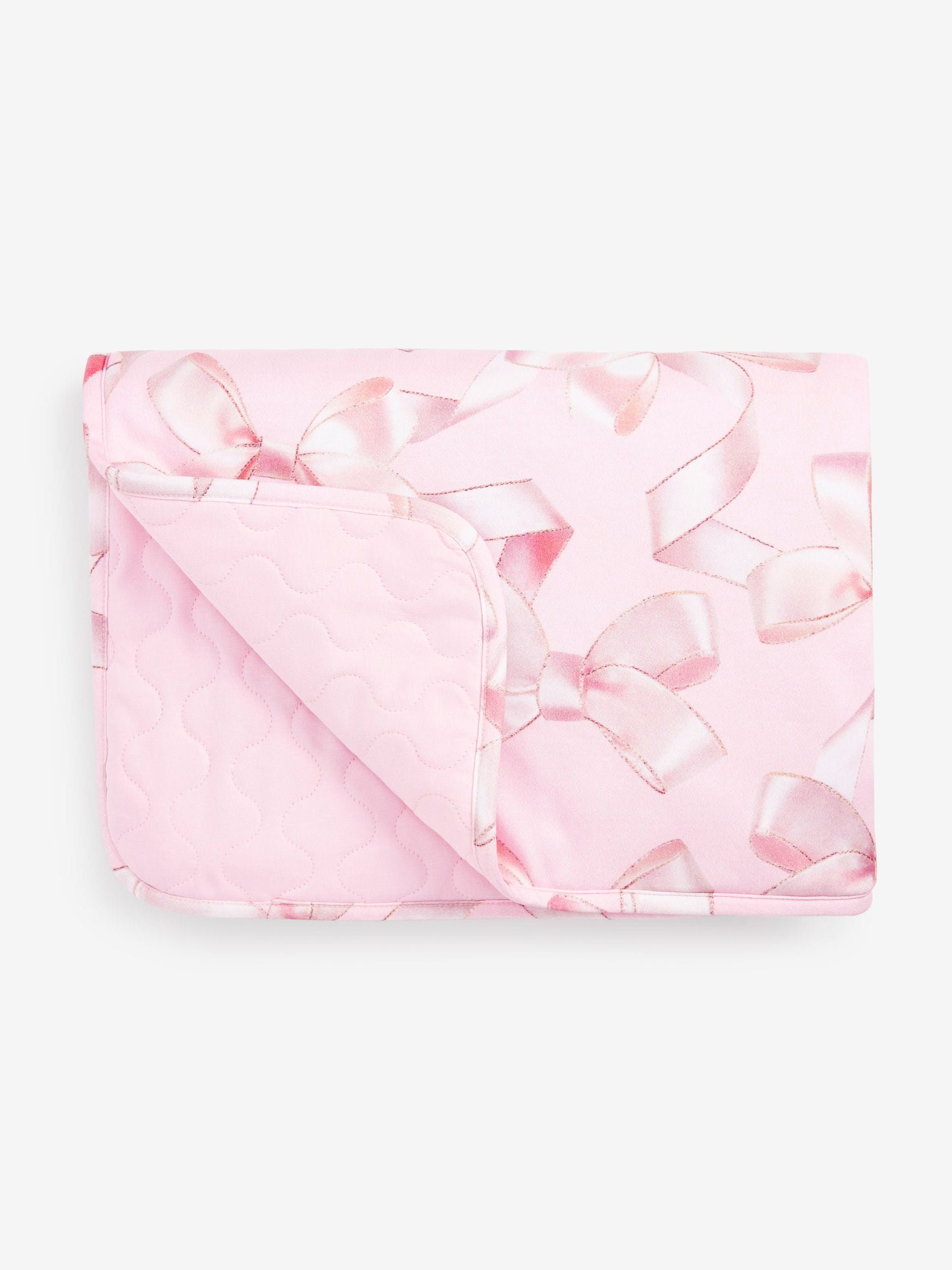 Baker by Ted Baker baby blanket all-over bow print L102cm x W70cm - British product