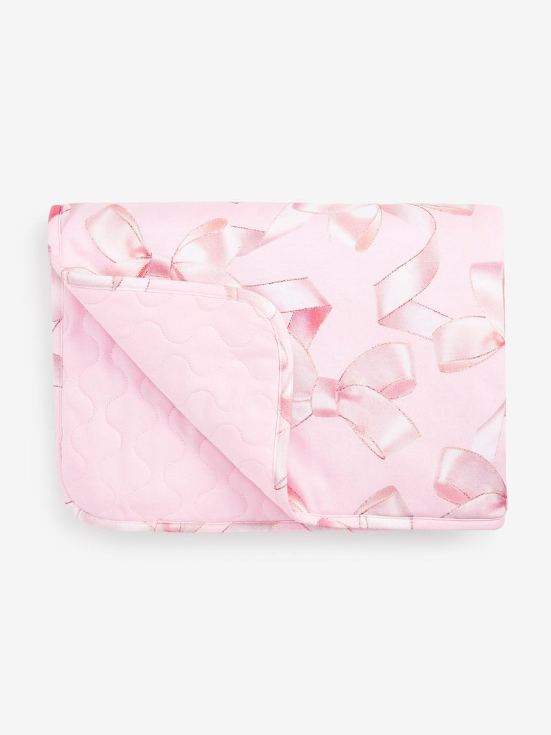 Baker by Ted Baker baby blanket all-over bow print L102cm x W70cm - British product