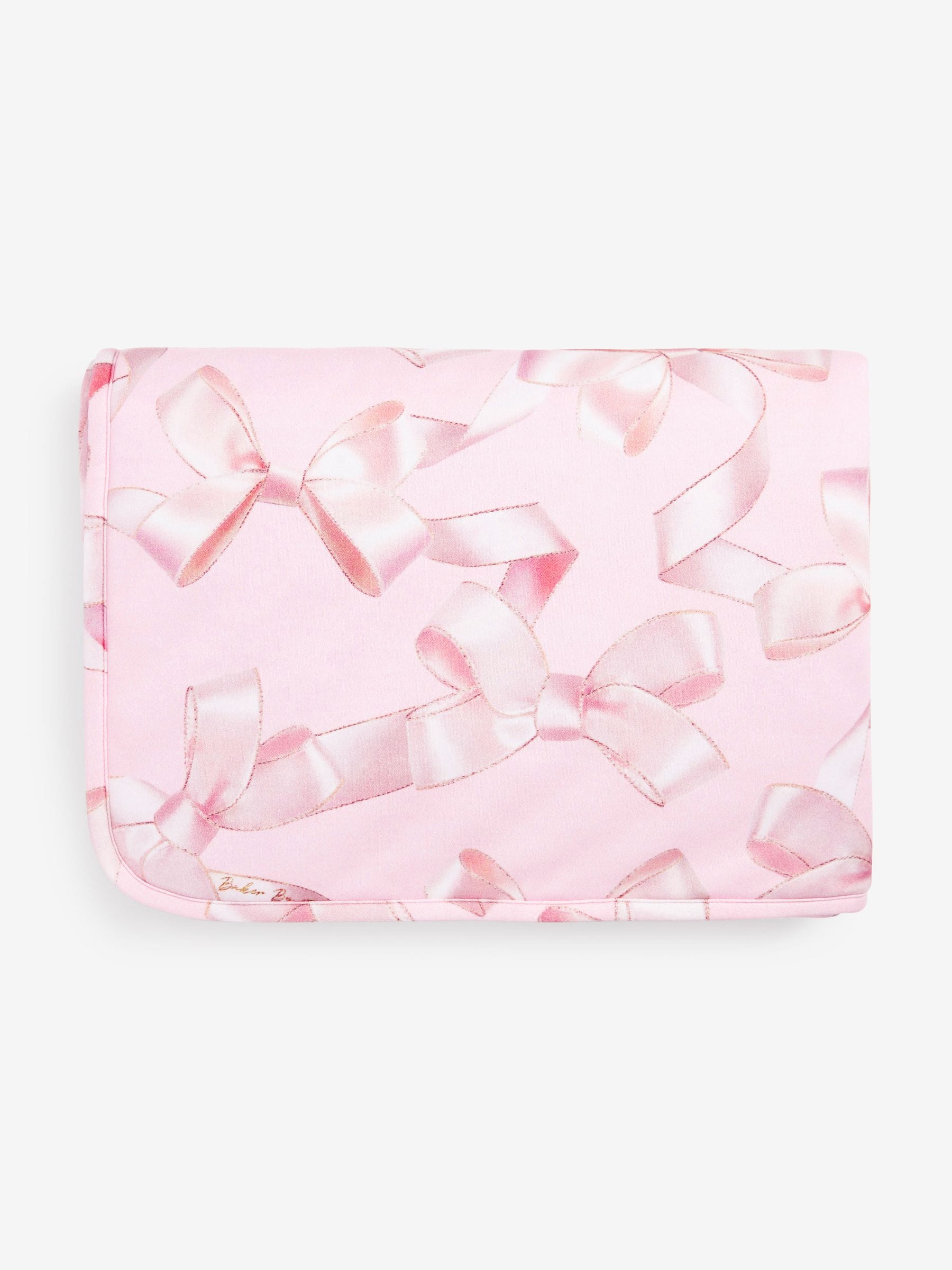 Baker by Ted Baker baby blanket all-over bow print L102cm x W70cm - British product