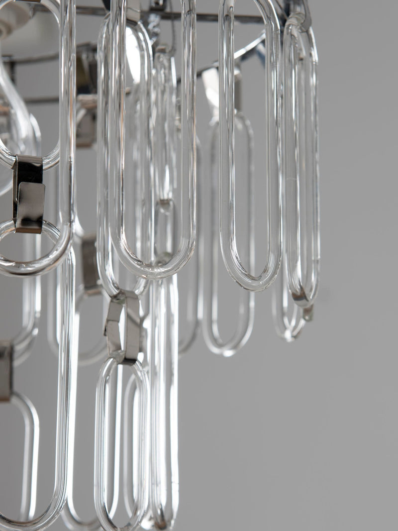 Clear Richmond glass droppers for chandelier - British product