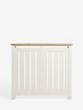 Cream oak effect Malvern radiator cover, imported from the UK