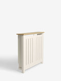 Cream oak effect Malvern radiator cover, imported from the UK